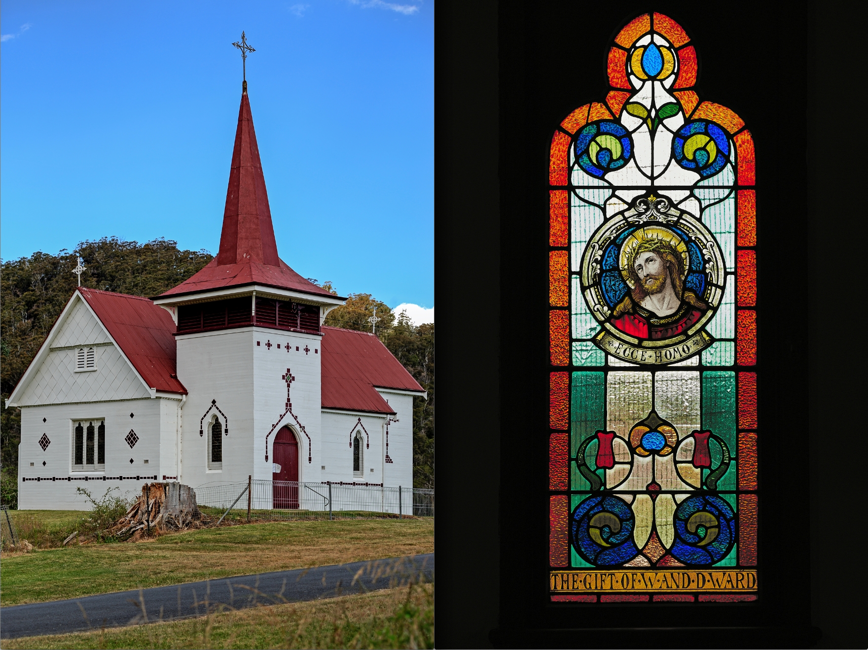 Our Lady of the Sacred Heart Catholic Church Mangana, Tasmania