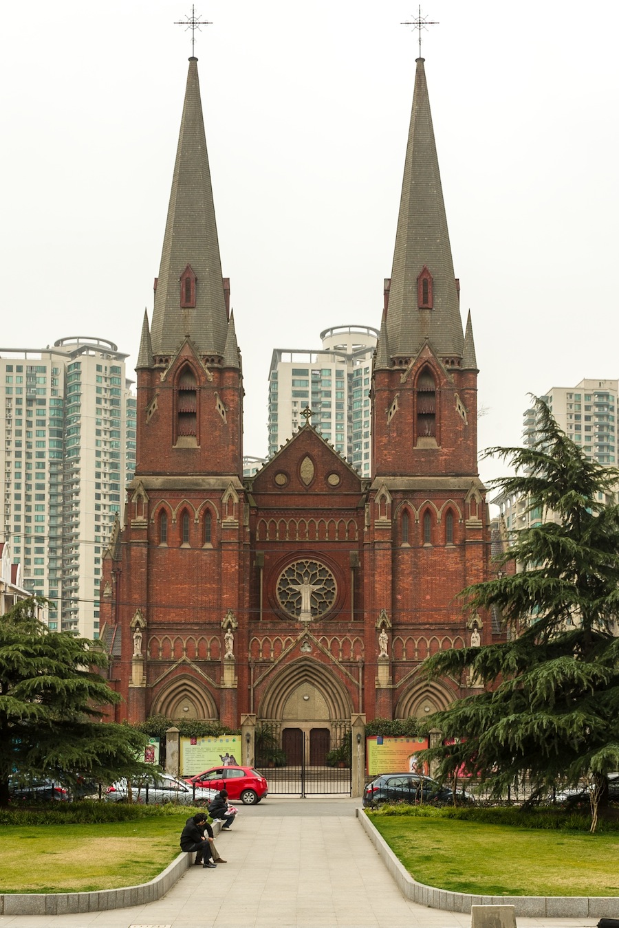 Xujiahuitianzhutang - Xujiahui Catholic Church Shanghai, restored 1980