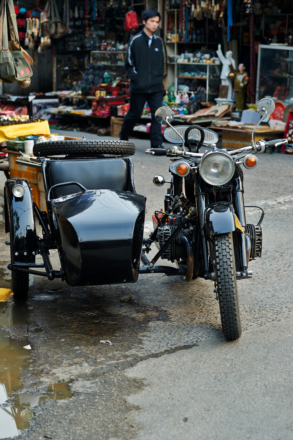 Chinese BMW Motorcycle with Sidecar