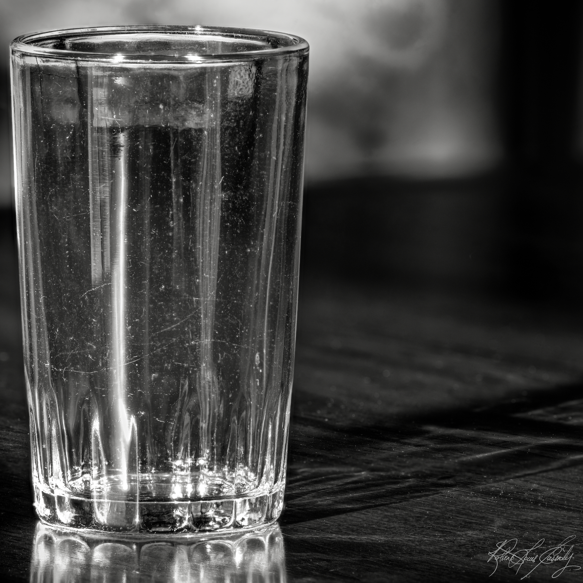 Water Glass Cropped Mono Signature Edition