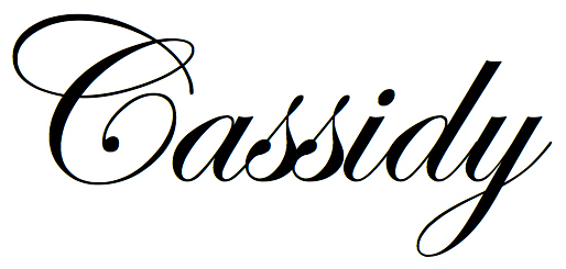 Edwardian Script Signature, not my real signature!